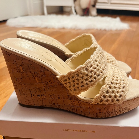 JESSICA SIMPSON SATELA WEDGE SANDAL WOMEN'S - Picture 2 of 4